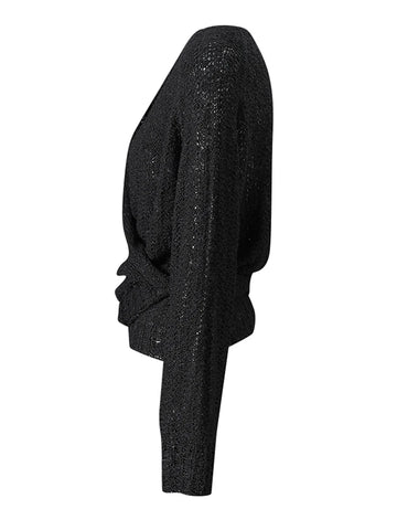 Confidenct Knit Wrap Cardigan