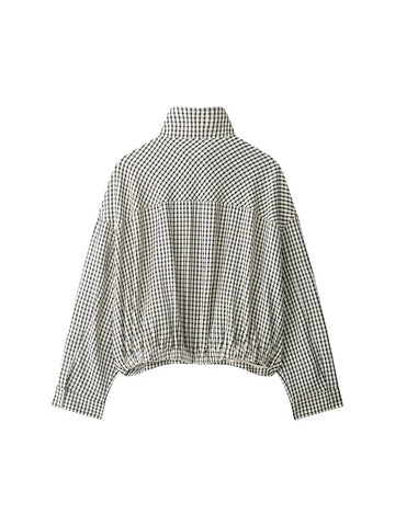 Confident Plaid Bomber Jacket