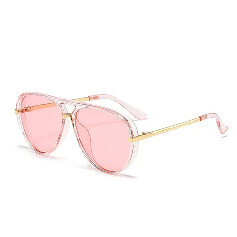 Wanderlust Orange Aviator Sunglasses