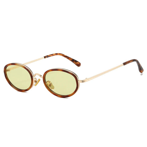 Confident Oval Resin Sunglasses