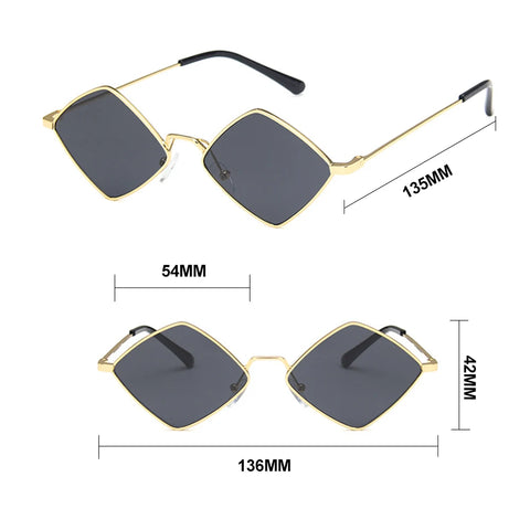 Audacious Vintage Metal Sunglasses