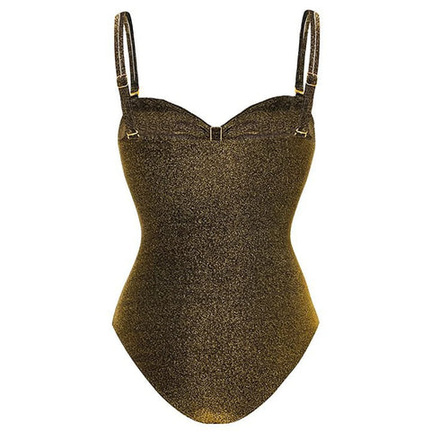 Radiant Metallic One-Piece Swimsuit