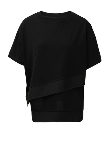 Liberated Asymmetrical Cotton T-shirt