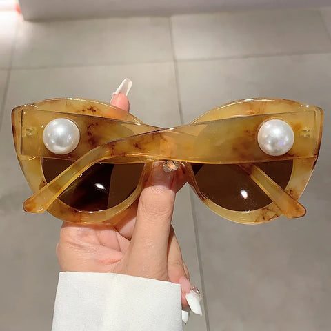Worthy Pearl Cat Eye Sunglasses
