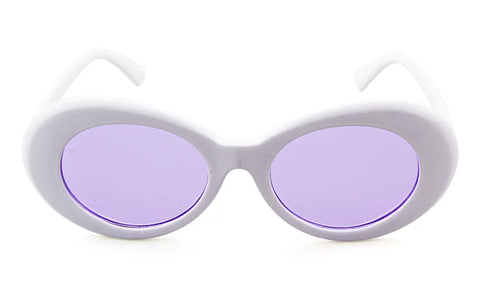 Daring Leopard Oval Sunglasses
