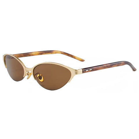 Radiant Metal Cat Eye Sunglasses