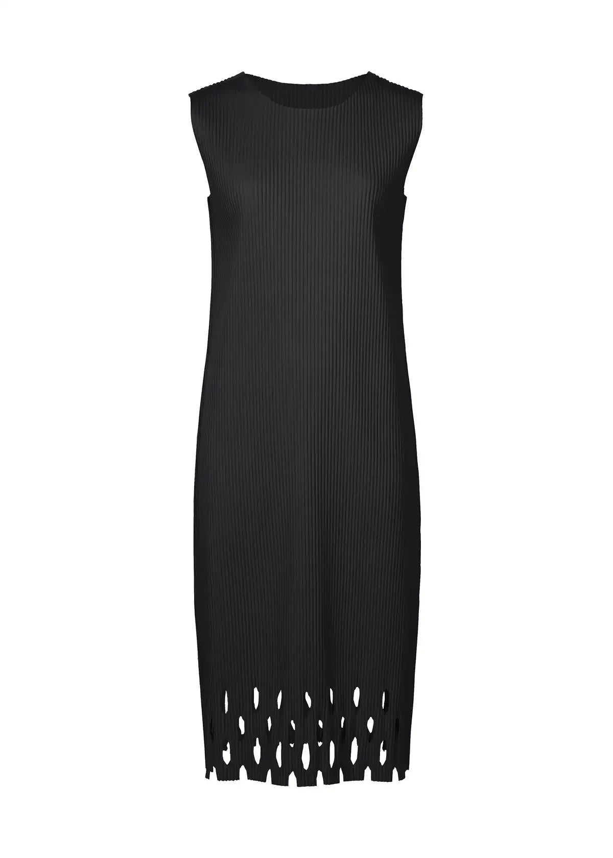 Radiant Pleated Knit Midi Dress