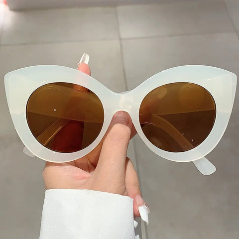 Bold Oversized Cat Eye Sunglasses