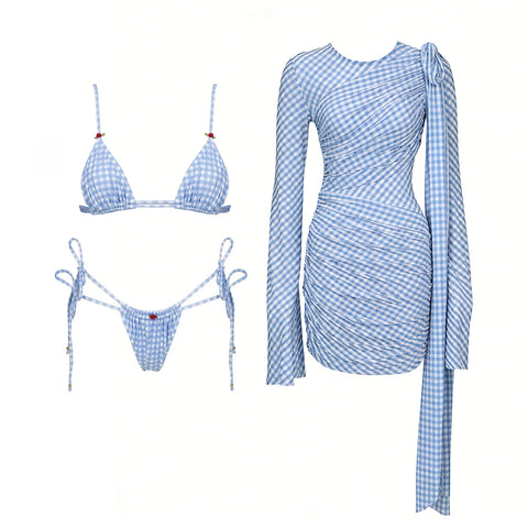 Radiant Striped Push Up Bikini