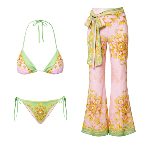 Radiant Printed Monokini Swimsuit