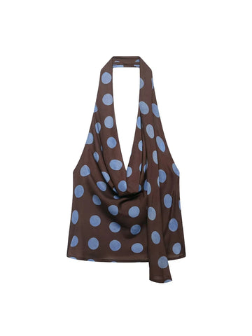 Free Spirit Polka Dot Halter Two-Piece Set