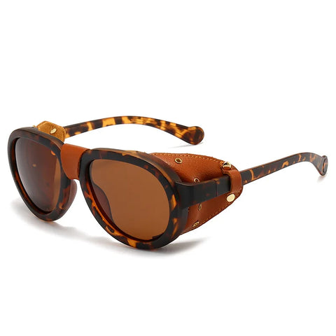 Audacious Oversized Steampunk Sunglasses