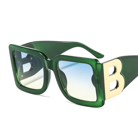 Bold Vintage Square Sunglasses