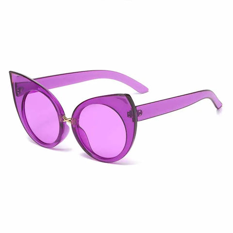 Audacious Oversized Cat Eye Sunglasses