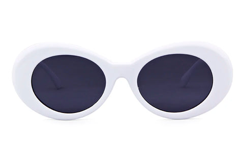 Daring Leopard Oval Sunglasses