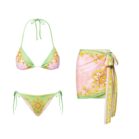 Radiant Printed Monokini Swimsuit