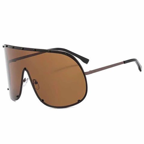 Unstoppable Oversized Rimless Sunglasses