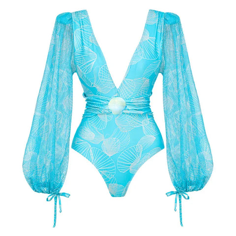 Boundless Shell Print Bikini Set