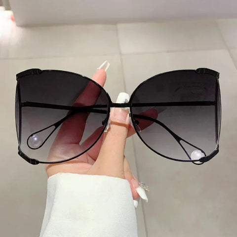 Divine Oversized Pearl Sunglasses