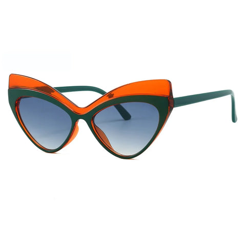 Audacious Vintage Cat Eye Sunglasses