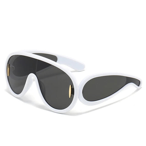 Daring Oversized Wave Sunglasses