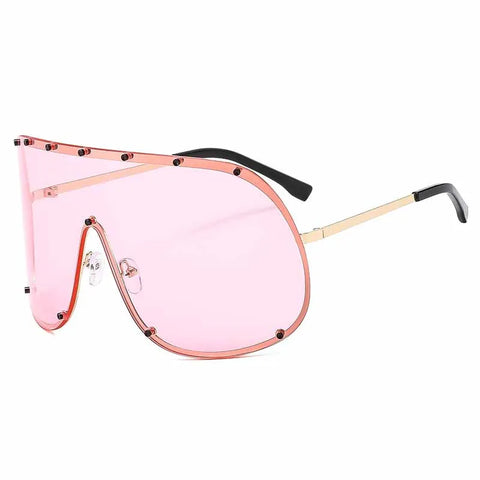 Unstoppable Oversized Rimless Sunglasses