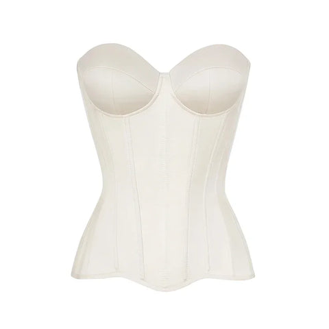 Confident Strapless Cropped Top