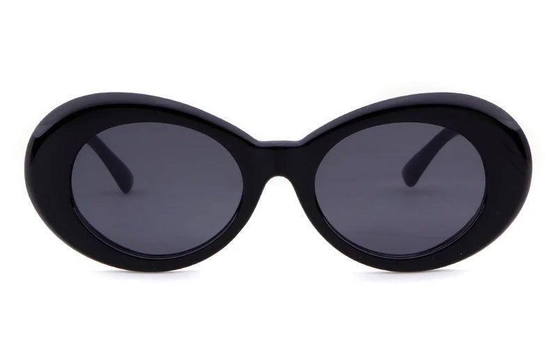 Daring Leopard Oval Sunglasses