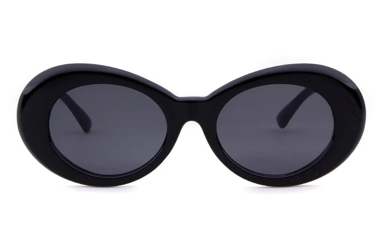 Daring Leopard Oval Sunglasses