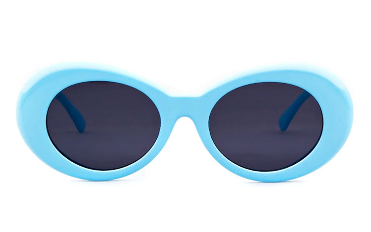 Daring Leopard Oval Sunglasses