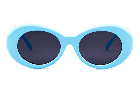 Daring Leopard Oval Sunglasses