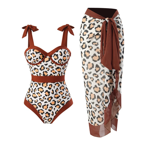 Sovereign Printed Wrap Bikini Set