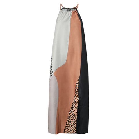 Free Spirit Printed Maxi Dress