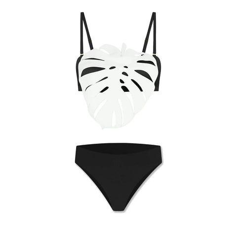 Confident Laser Cut Bikini Set