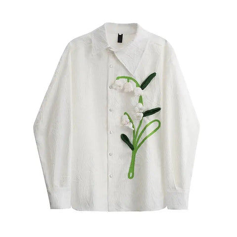 Divine Embroidered Textured Blouse