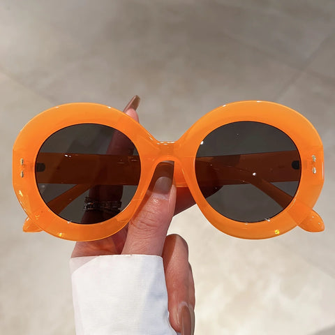 Fearless Round Gradient Sunglasses