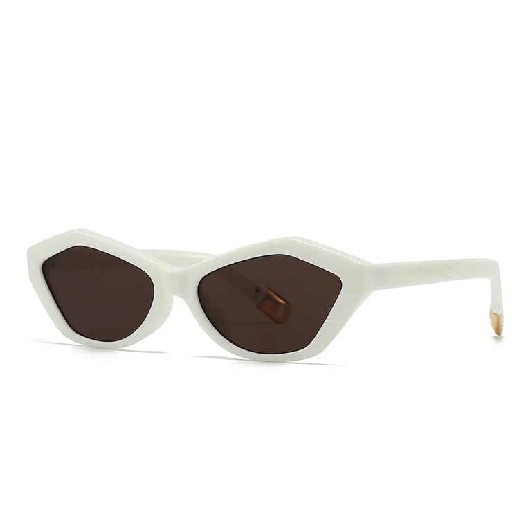 Daring Cat-Eye Geometric Sunglasses