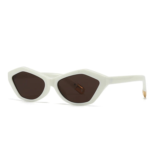 Daring Cat-Eye Geometric Sunglasses