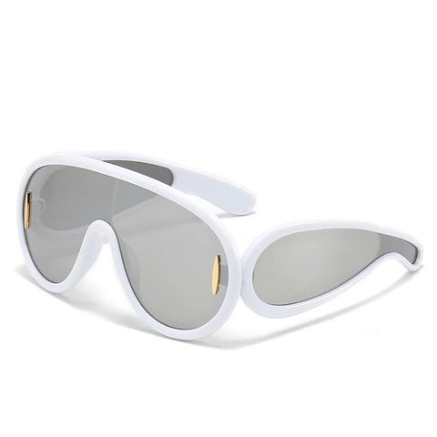 Daring Oversized Wave Sunglasses
