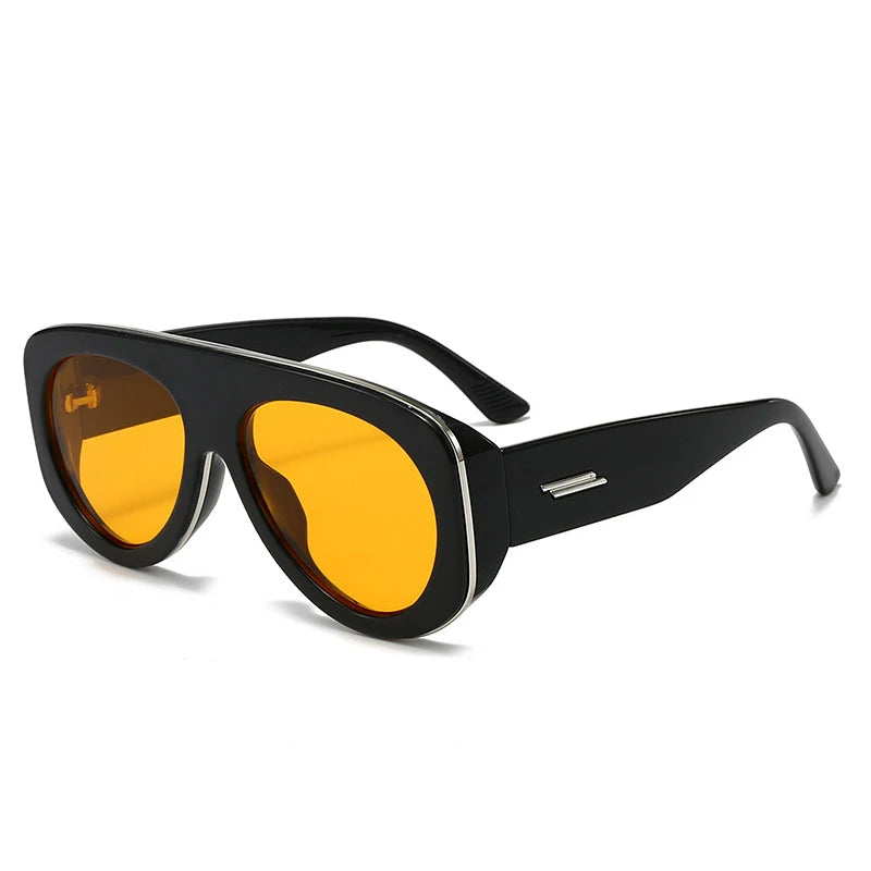 Audacious Oversized Pilot Sunglasses