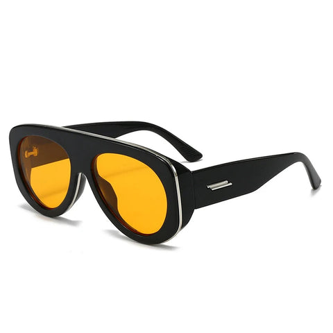 Audacious Oversized Pilot Sunglasses