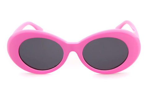 Daring Leopard Oval Sunglasses