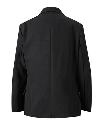 Daring Irregular Mirrored Statement Blazer