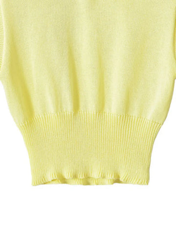 Radiant V-Neck Knit Top