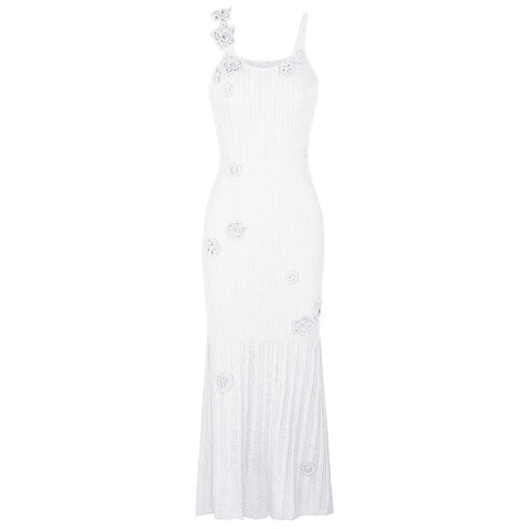 Radiant Floral Spaghetti Strap Maxi Dress