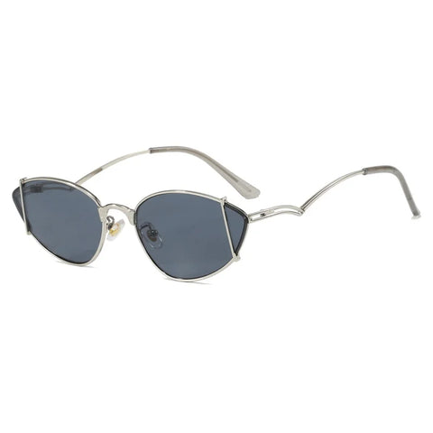 Daring Gold Cat Eye Sunglasses