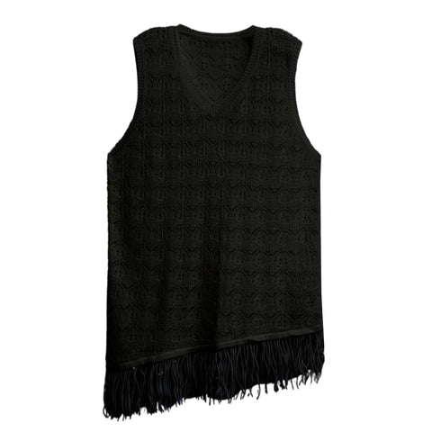 Free Spirit Hollow Crochet Mini Dress