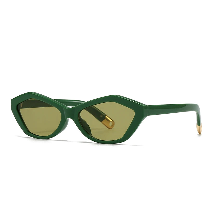Daring Cat-Eye Geometric Sunglasses