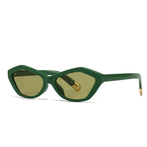 Daring Cat-Eye Geometric Sunglasses