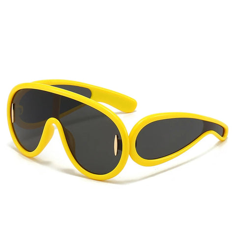 Daring Oversized Wave Sunglasses
